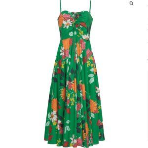Cara Cara Maidstone Dress -  Punch Floral Green